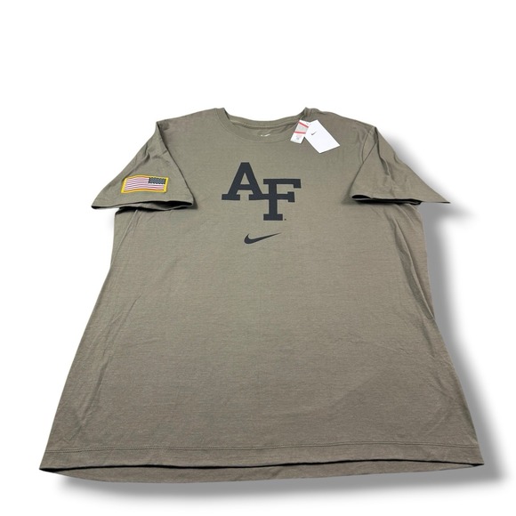 Nike Other - NWT Nike Air Force Falcons Military Pack T-Shirt Olive Green/Black Mens XL USA